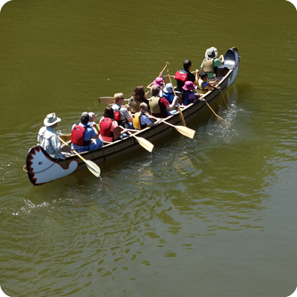 Voyageur Canoe